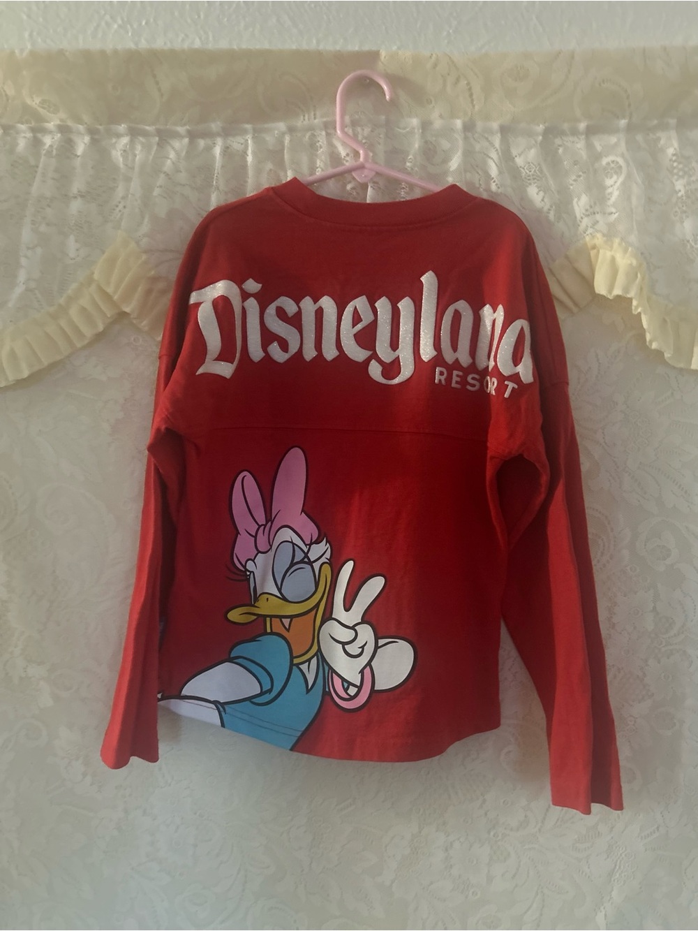 Disney Parks Minkie Mouse and Daisy Duck Spirit Jersey Shirt 5/6y